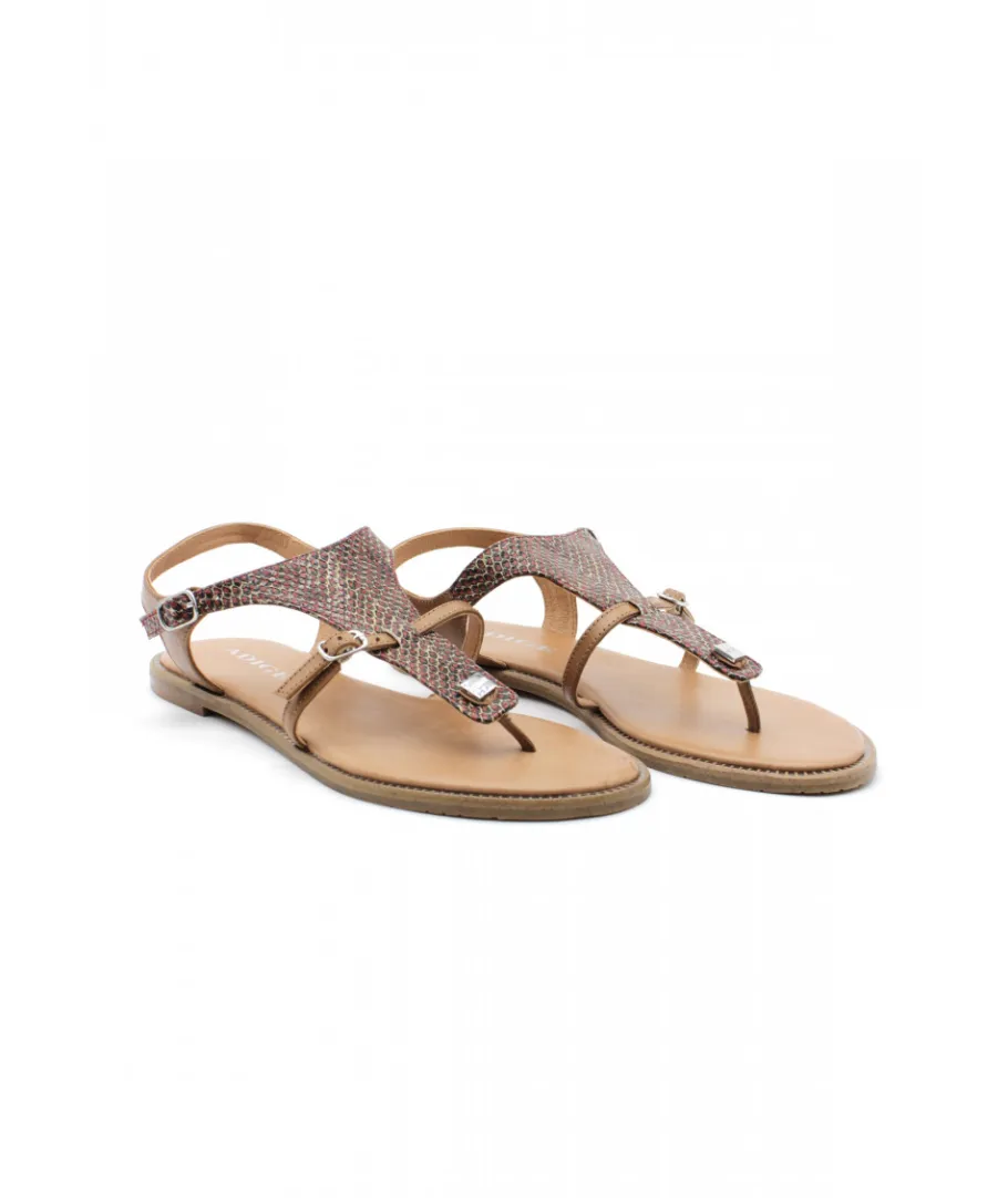 Shop L'Empreinte Chaussures ADIGE ANGEL orange