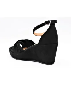 Shop L'Empreinte Chaussures ADIGE FLORES noir