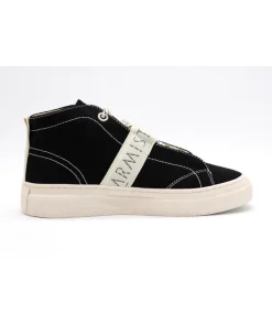 New L'Empreinte Chaussures ARMISTICE ONYX MID W CANVAS noir