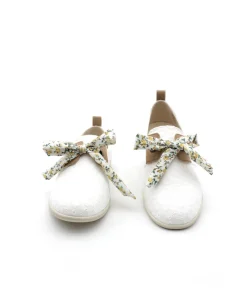 Best L'Empreinte Chaussures ARMISTICE STONE ONE W TWILL BRODE blanc