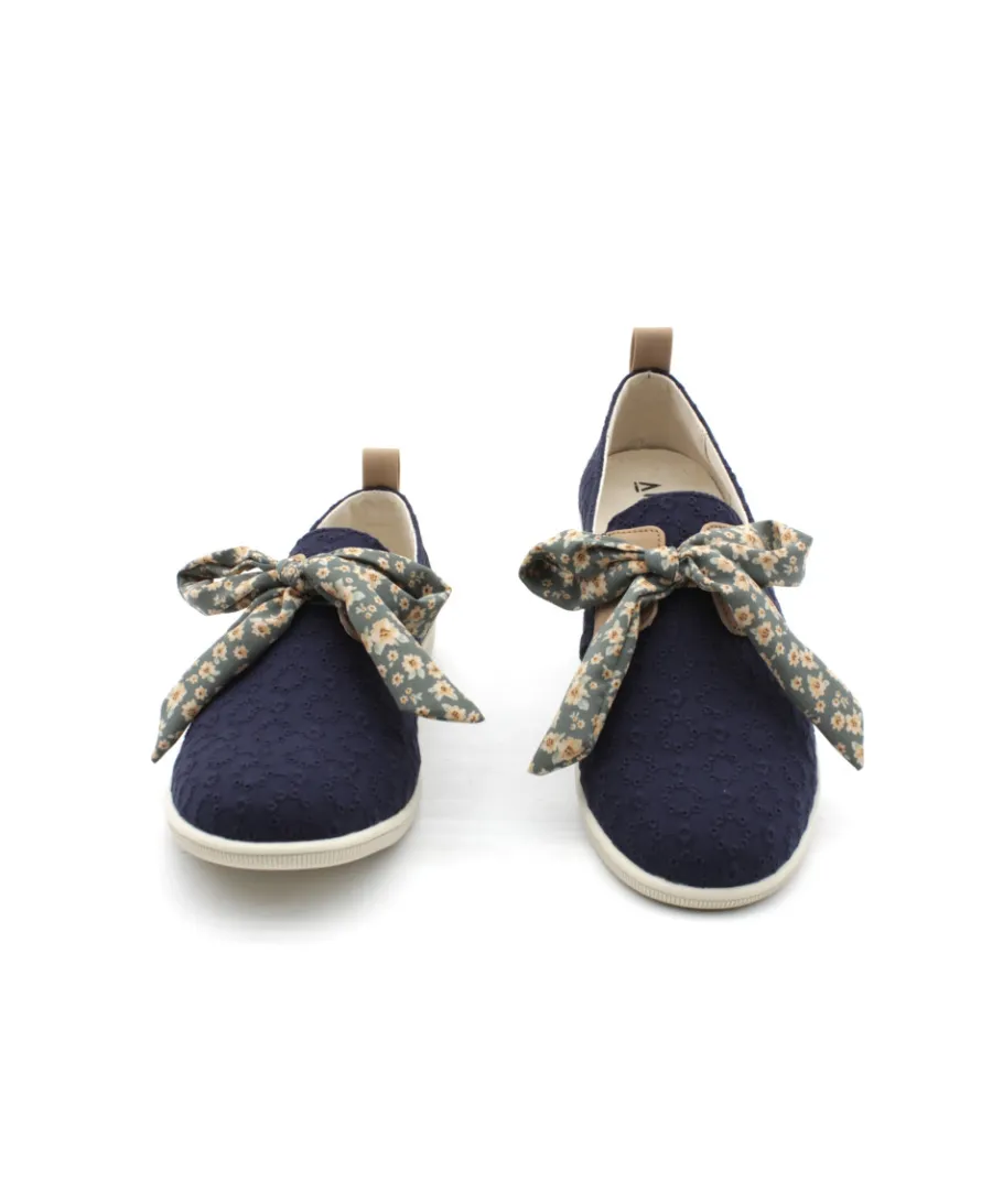 Cheap L'Empreinte Chaussures ARMISTICE STONE ONE W TWILL BRODE marine