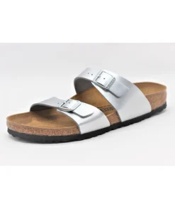 Best L'Empreinte Chaussures BIRKENSTOCK SYDNEY METALLIC silver