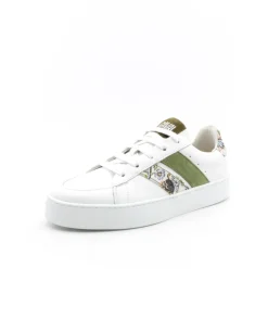 Cheap L'Empreinte Chaussures CAVAL HIGH SLASH GREEN FLORAL blanc