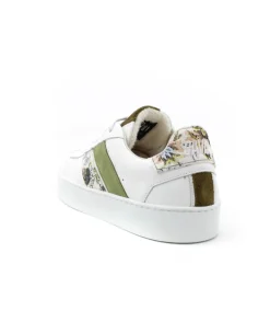 Cheap L'Empreinte Chaussures CAVAL HIGH SLASH GREEN FLORAL blanc