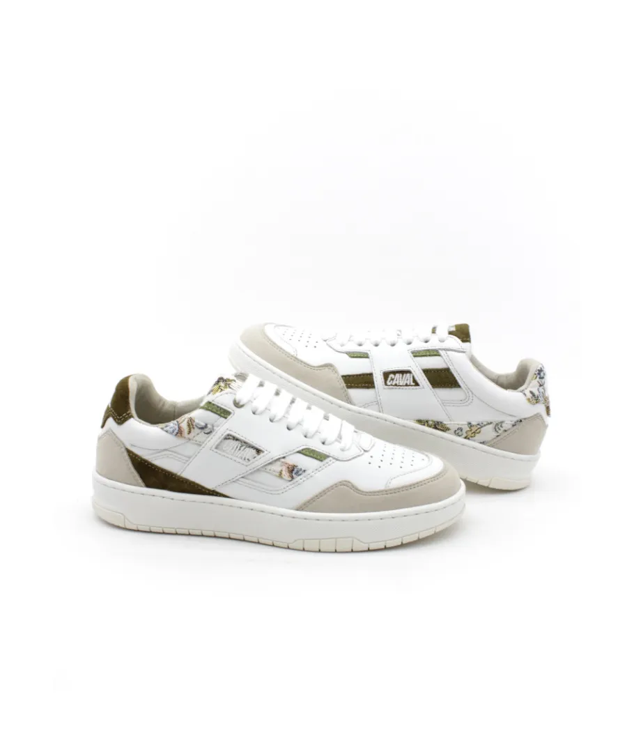 Fashion L'Empreinte Chaussures CAVAL PLAYGROUND FOREST FLORAL Crème