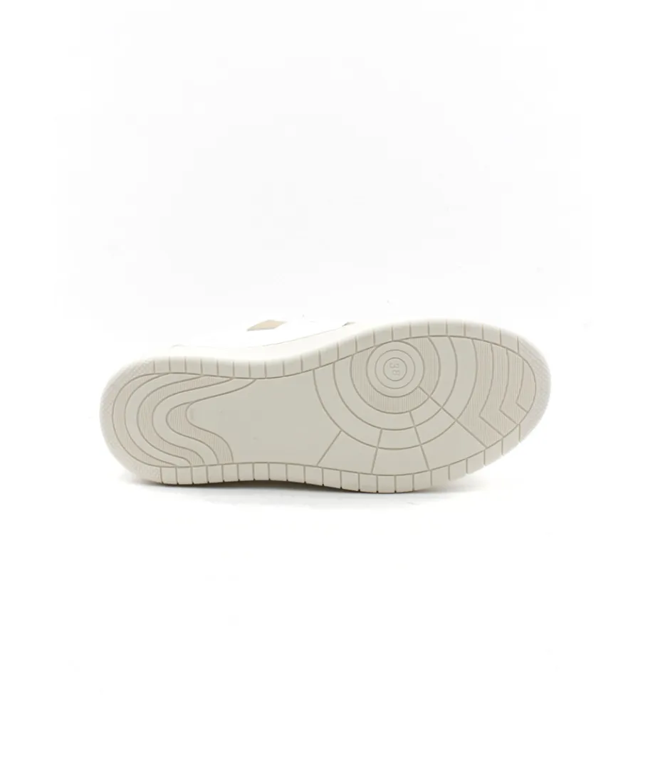 Discount L'Empreinte Chaussures CAVAL PLAYGROUND VEGAN INK BEIGE blanc
