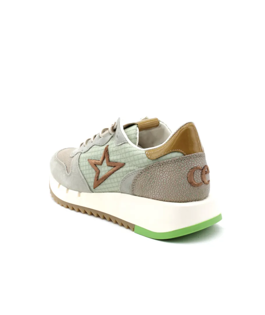 Store L'Empreinte Chaussures CETTI C1301 SRA SWEET MESH vert