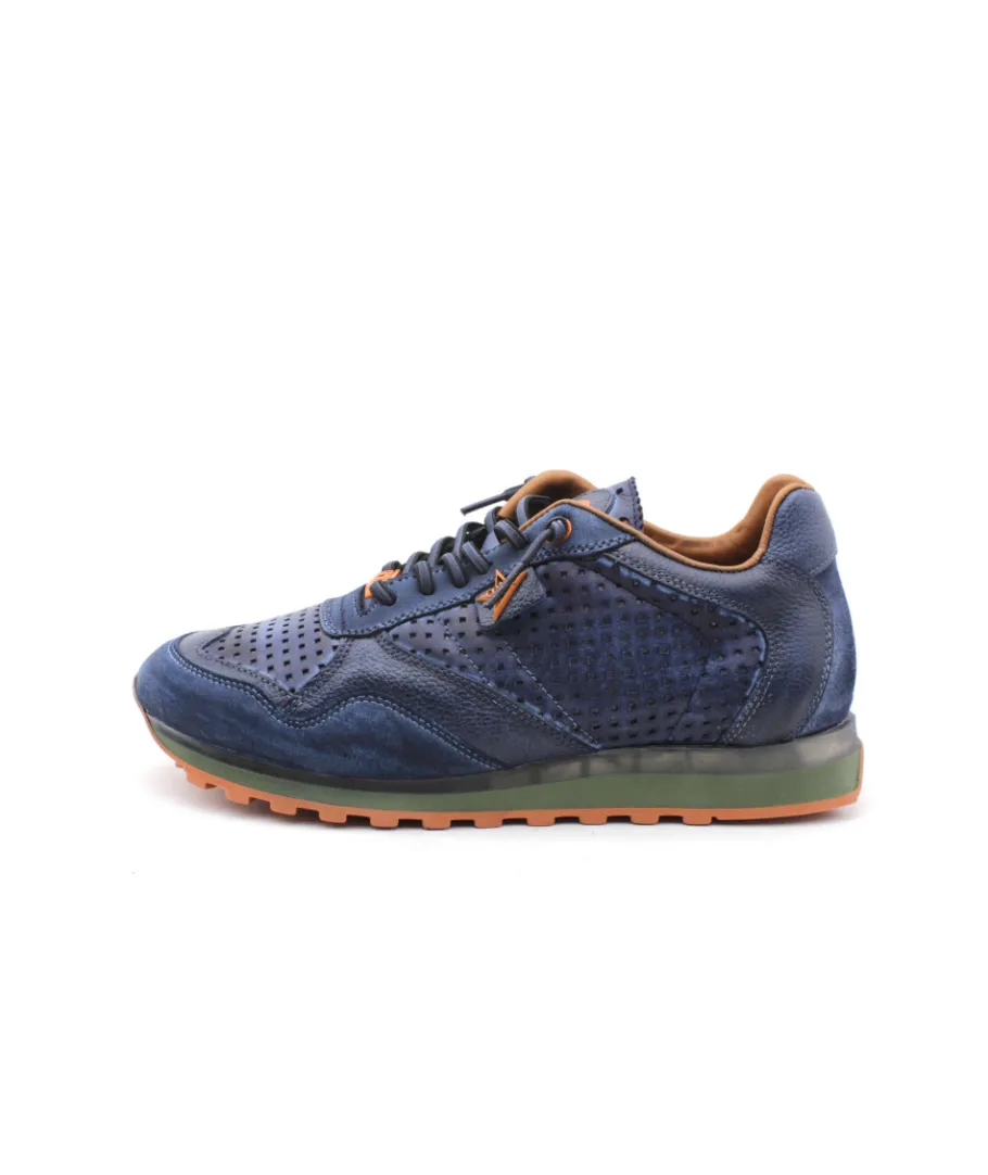Shop L'Empreinte Chaussures CETTI C848 USED TIN marine
