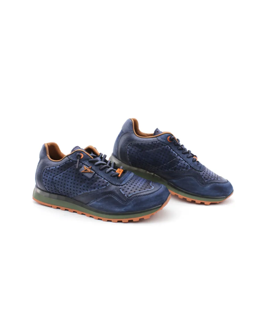 Shop L'Empreinte Chaussures CETTI C848 USED TIN marine