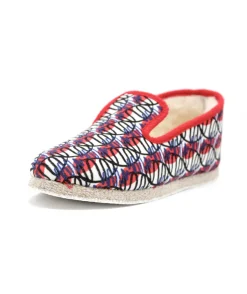 Clearance L'Empreinte Chaussures CHAUSSE MOUTON ARLEQUIN rouge
