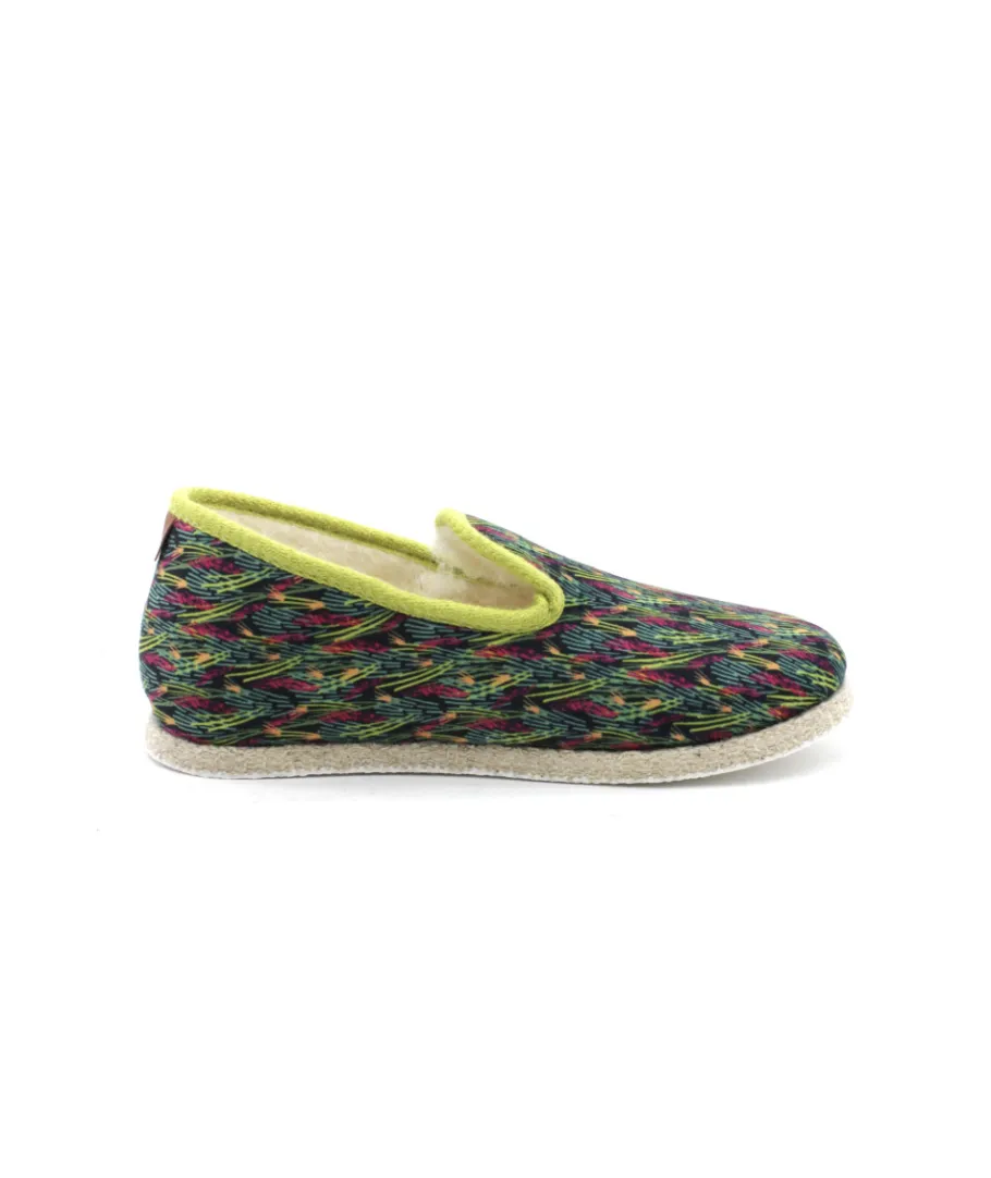 Fashion L'Empreinte Chaussures CHAUSSE MOUTON BAMBOU vert