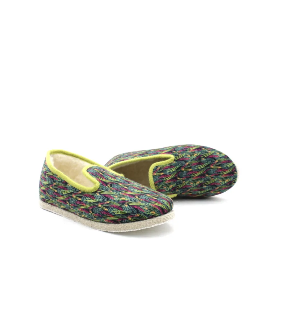 Fashion L'Empreinte Chaussures CHAUSSE MOUTON BAMBOU vert