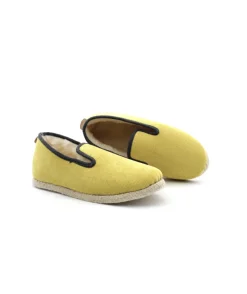 Clearance L'Empreinte Chaussures CHAUSSE MOUTON COTELE jaune