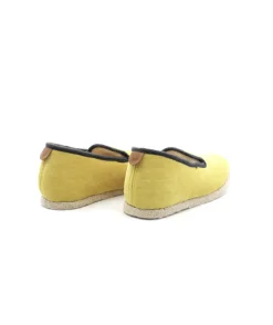 Clearance L'Empreinte Chaussures CHAUSSE MOUTON COTELE jaune