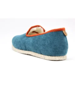 Cheap L'Empreinte Chaussures CHAUSSE MOUTON COTELE bleu