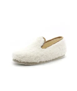 Fashion L'Empreinte Chaussures CHAUSSE MOUTON LAINEY blanc