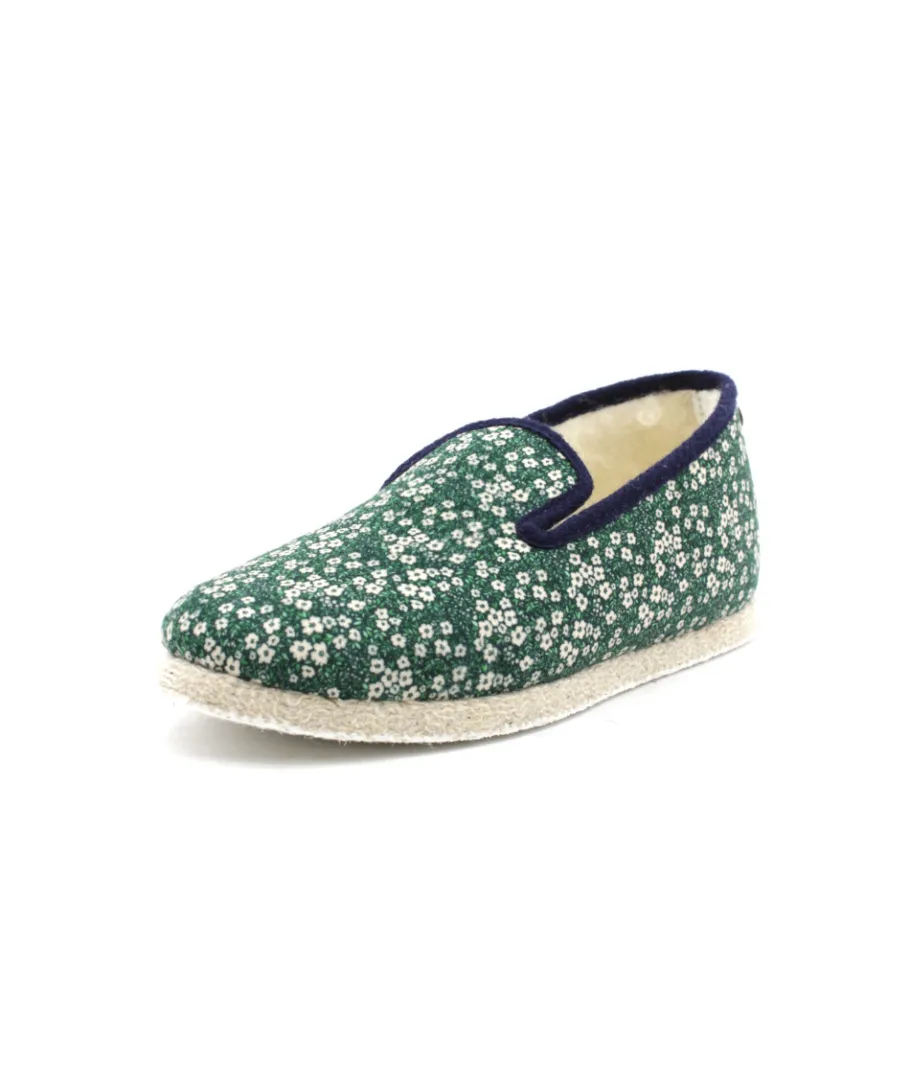 Store L'Empreinte Chaussures CHAUSSE MOUTON LIBERTY vert