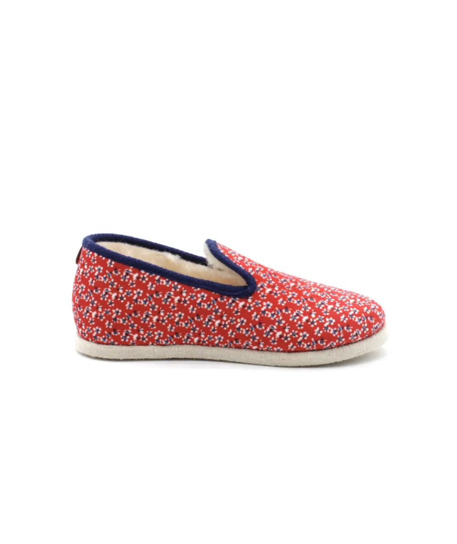 Flash Sale L'Empreinte Chaussures CHAUSSE MOUTON LIBERTY rouge