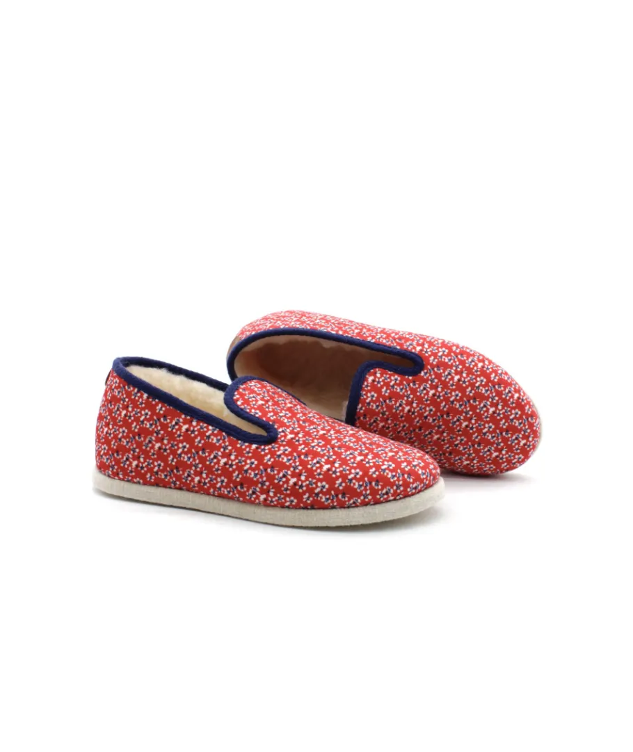 Flash Sale L'Empreinte Chaussures CHAUSSE MOUTON LIBERTY rouge