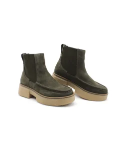 Outlet L'Empreinte Chaussures CLARKS LINOSO TOP kaki