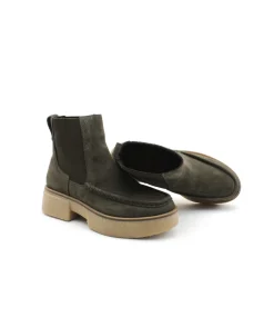 Outlet L'Empreinte Chaussures CLARKS LINOSO TOP kaki