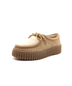 Discount L'Empreinte Chaussures CLARKS TORHILL BEE LIGHT sable