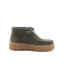 Store L'Empreinte Chaussures CLARKS TORHILL MOSS kaki