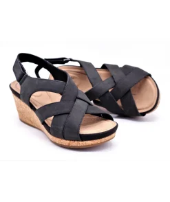 Store L'Empreinte Chaussures CLARKS UN CAPRI STEP noir