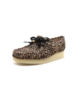 Shop L'Empreinte Chaussures CLARKS WALLABEE leopard