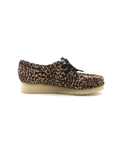 Shop L'Empreinte Chaussures CLARKS WALLABEE leopard