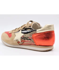 Cheap L'Empreinte Chaussures COCO ABRICOT BASKETS CHRISTA V0658 nude
