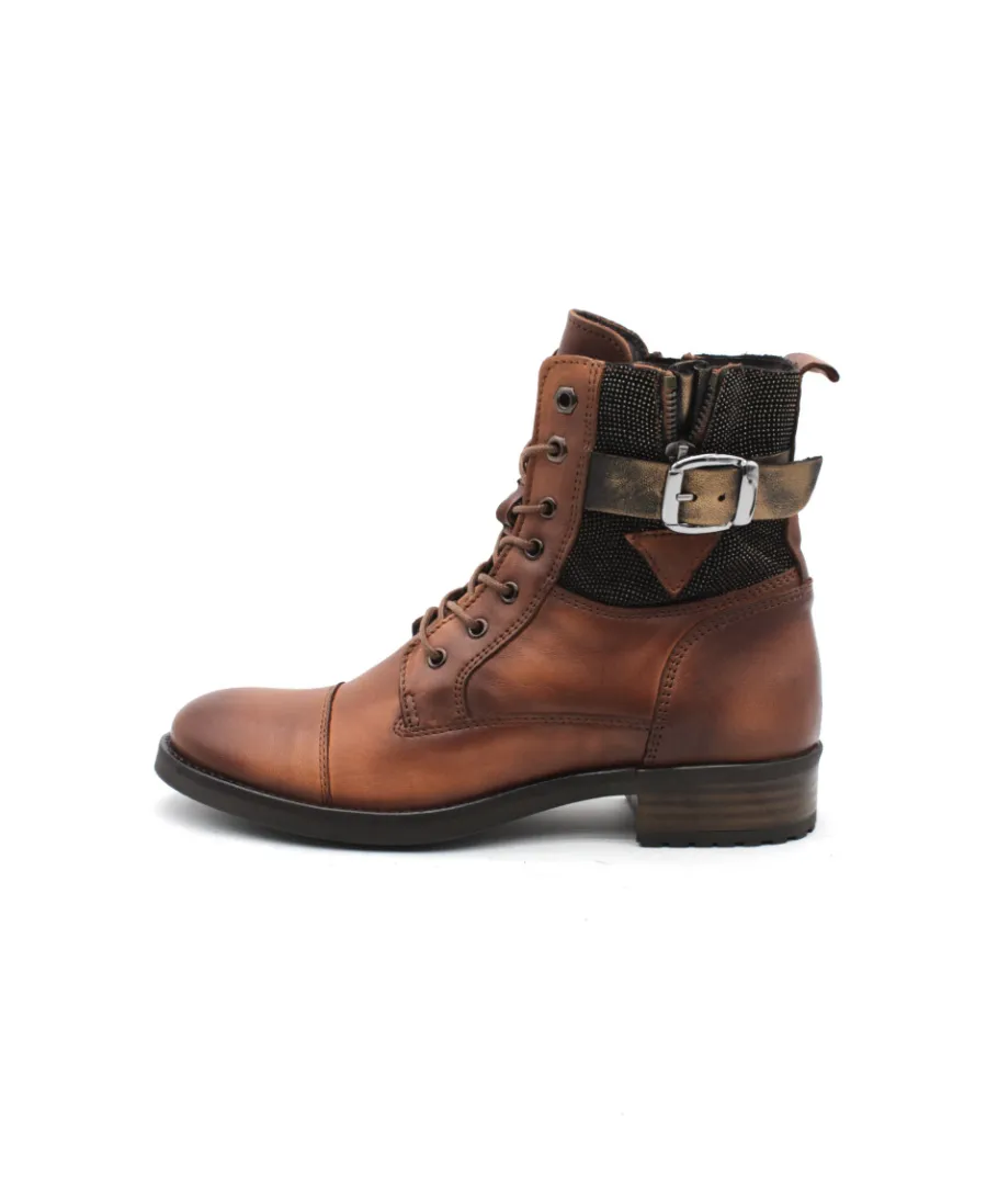 New L'Empreinte Chaussures COCO & ABRICOT CALLIOPE V2241B brandy