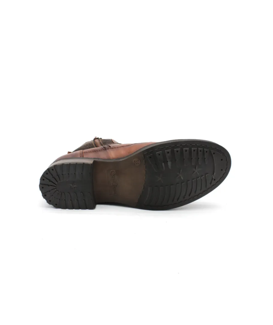 New L'Empreinte Chaussures COCO & ABRICOT CALLIOPE V2241B brandy