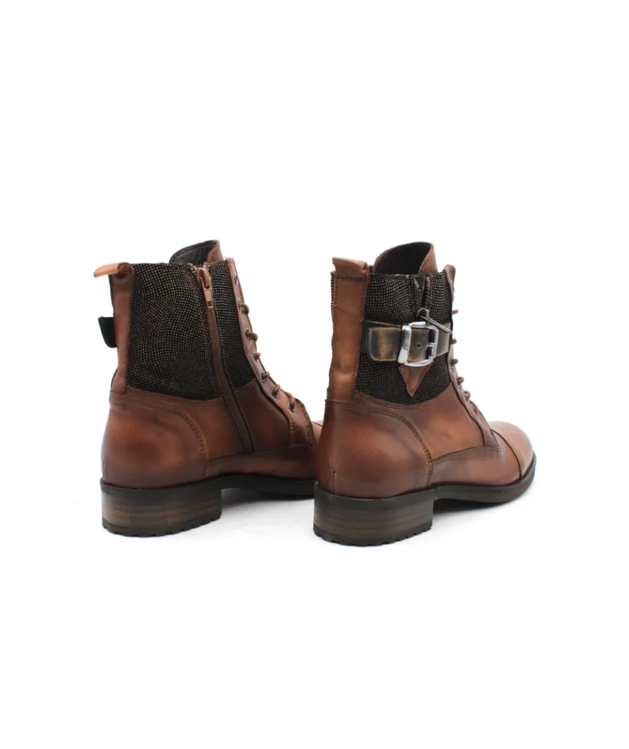 New L'Empreinte Chaussures COCO & ABRICOT CALLIOPE V2241B brandy