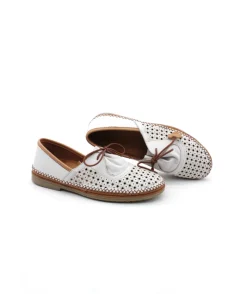 Online L'Empreinte Chaussures COCO & ABRICOT MERACQ V2339A blanc