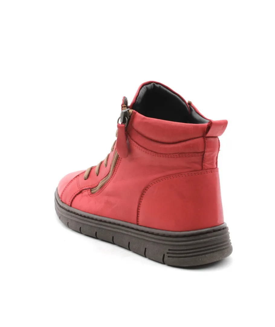 Store L'Empreinte Chaussures COCO & ABRICOT MERCADIER V2571B rouge