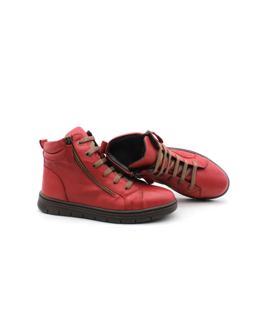 Store L'Empreinte Chaussures COCO & ABRICOT MERCADIER V2571B rouge