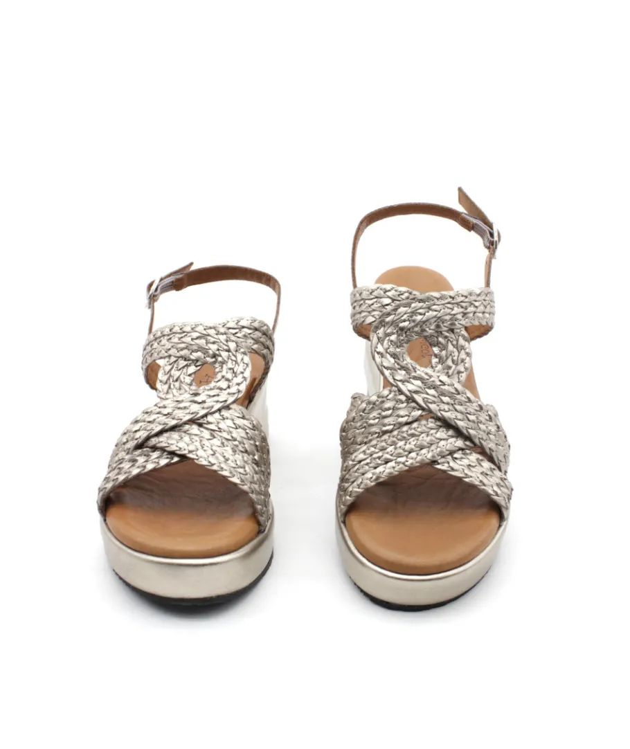 Store L'Empreinte Chaussures COCO & ABRICOT MERIGNAT V2406D platine