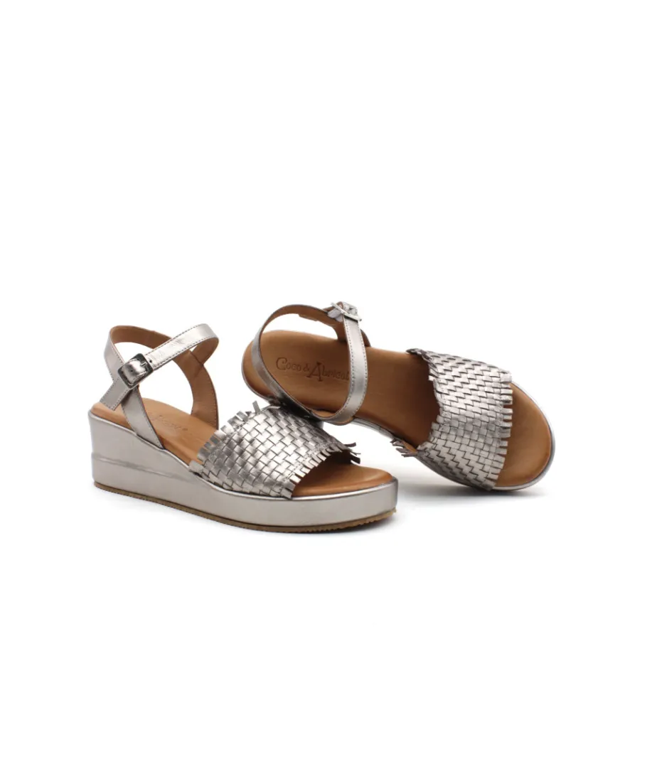 Sale L'Empreinte Chaussures COCO & ABRICOT MIMIZAN V2708A champagne