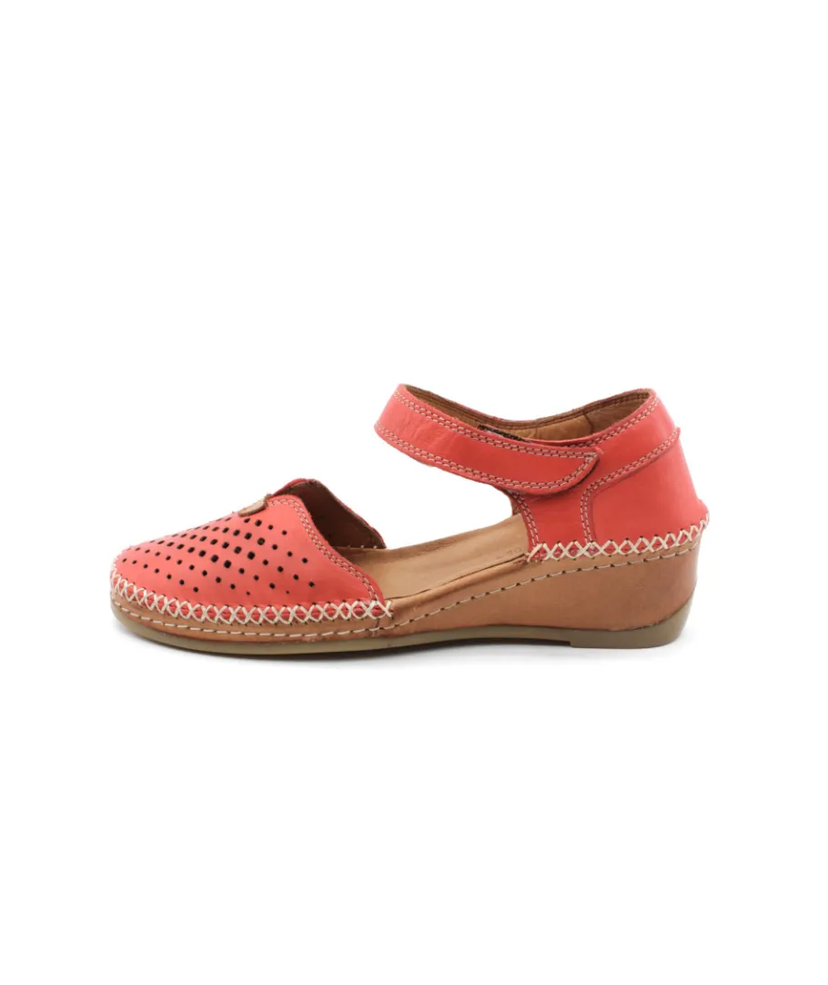 Hot L'Empreinte Chaussures COCO & ABRICOT MIONNAY V2405A Carmin