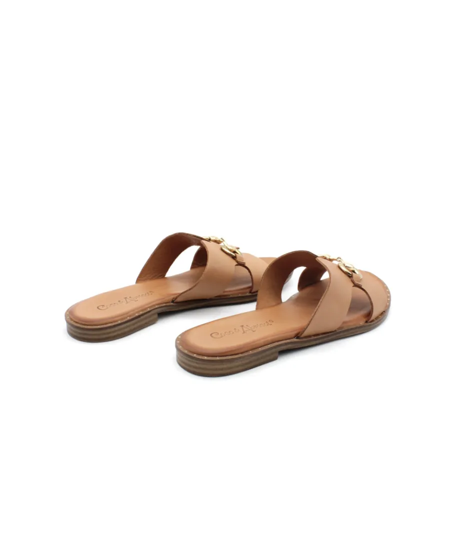 Best Sale L'Empreinte Chaussures COCO & ABRICOT MIRAVAL V2355A cognac