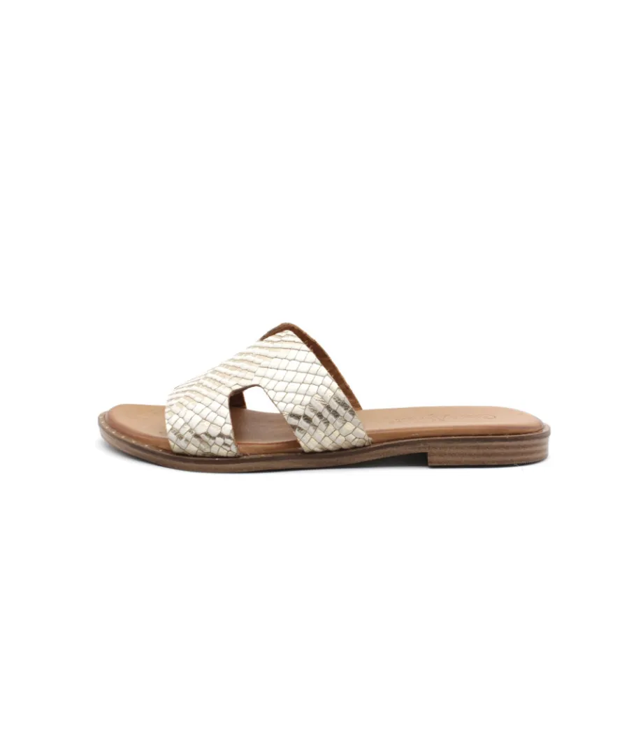 Outlet L'Empreinte Chaussures COCO & ABRICOT MULCENT V2717H ivoire