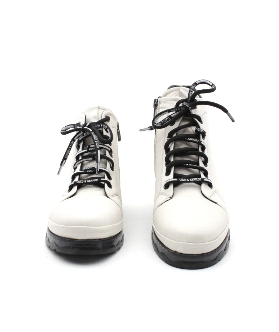 Clearance L'Empreinte Chaussures COCO & ABRICOT SABAILLAN V2880A blanc