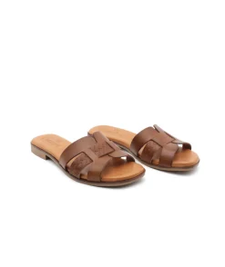 Shop L'Empreinte Chaussures DEKAYE 1505-F cognac