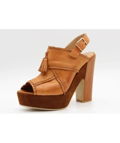 Discount L'Empreinte Chaussures DONNA PIU SANDALE 52668 cuero