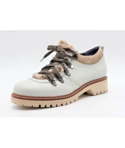 Discount L'Empreinte Chaussures DORKING 7705 CHARCO blanc