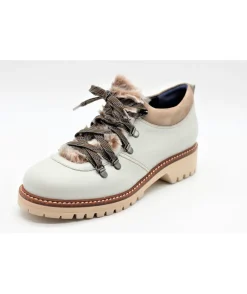 Discount L'Empreinte Chaussures DORKING 7705 CHARCO blanc