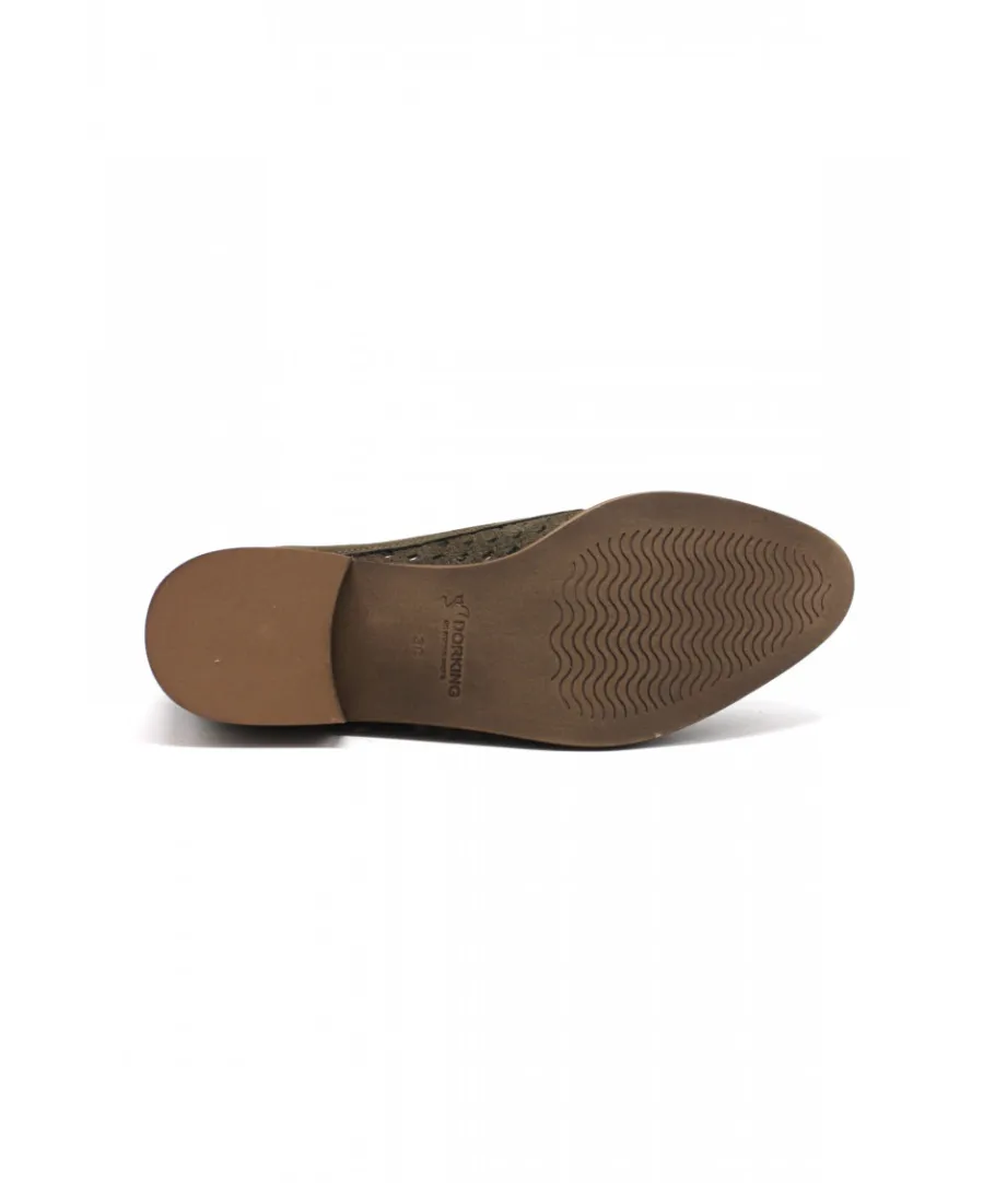 Shop L'Empreinte Chaussures DORKING D8747 ASTRID kaki