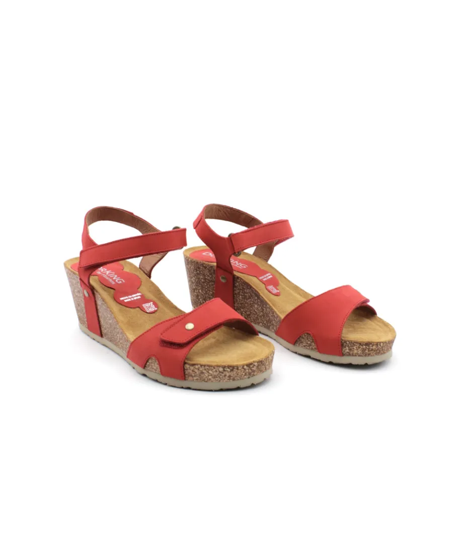 Store L'Empreinte Chaussures DORKING D8552 PALMA rouge