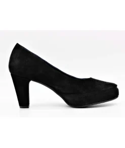Hot L'Empreinte Chaussures DORKING 5794 ESCARPIN BLESA VELOURS noir
